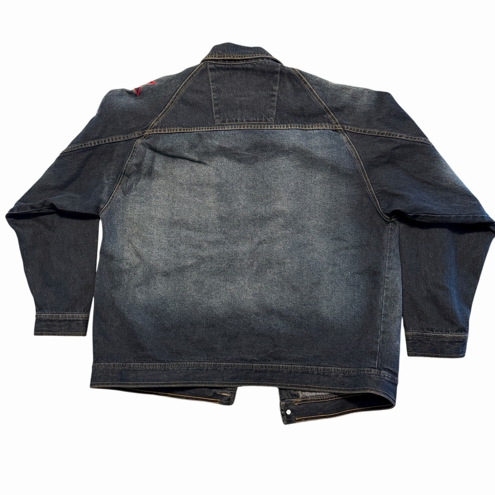 Negro League Baseball Museum NLBM NLBPA MLB Embroidered Denim Jacket Pants Set - Picture 9 of 16